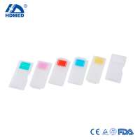 HDMED Disposable Lab Medical Color frosted Microscope Slides  7109