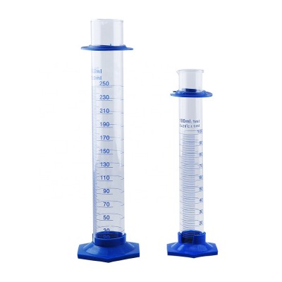 Measuring Cylinder With Plastic Hexagonal Base