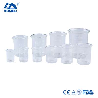 HDMED Laboratory Pyrex Glass Beakers