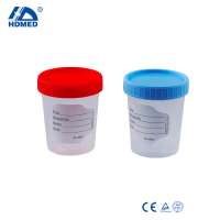 HDMED Laboratory Disposable Plastic Urine Cup 60ml